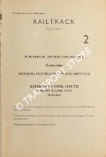 Book cover of Periodical Operating Notice containing General Instructions and Notices, Saturday 4 April 1998 to Friday, 4 June 1998 by Railtrack Southern